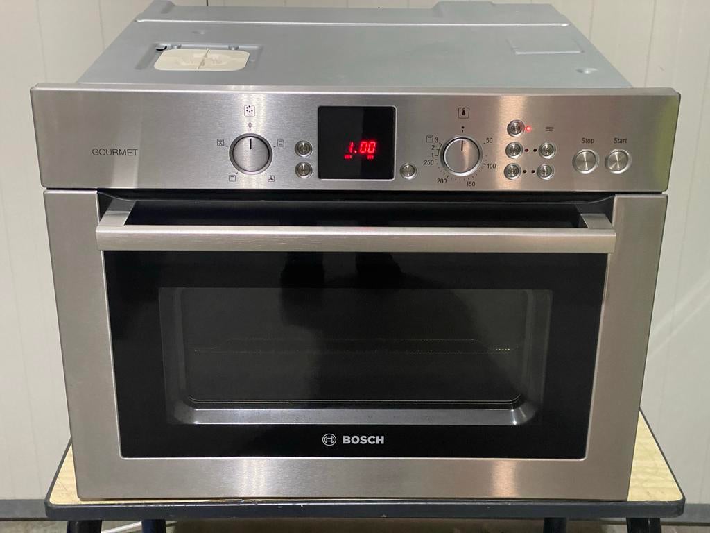 Bosch Gourmet Inbouw Oven met Grill en Magnetronfunctie, 45 tot 60 cm, Bella, Hete lucht, Ophalen of Verzenden