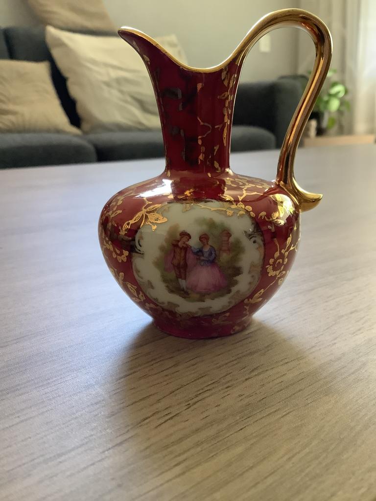 Kannetje van Limoges porselein, Ophalen of Verzenden