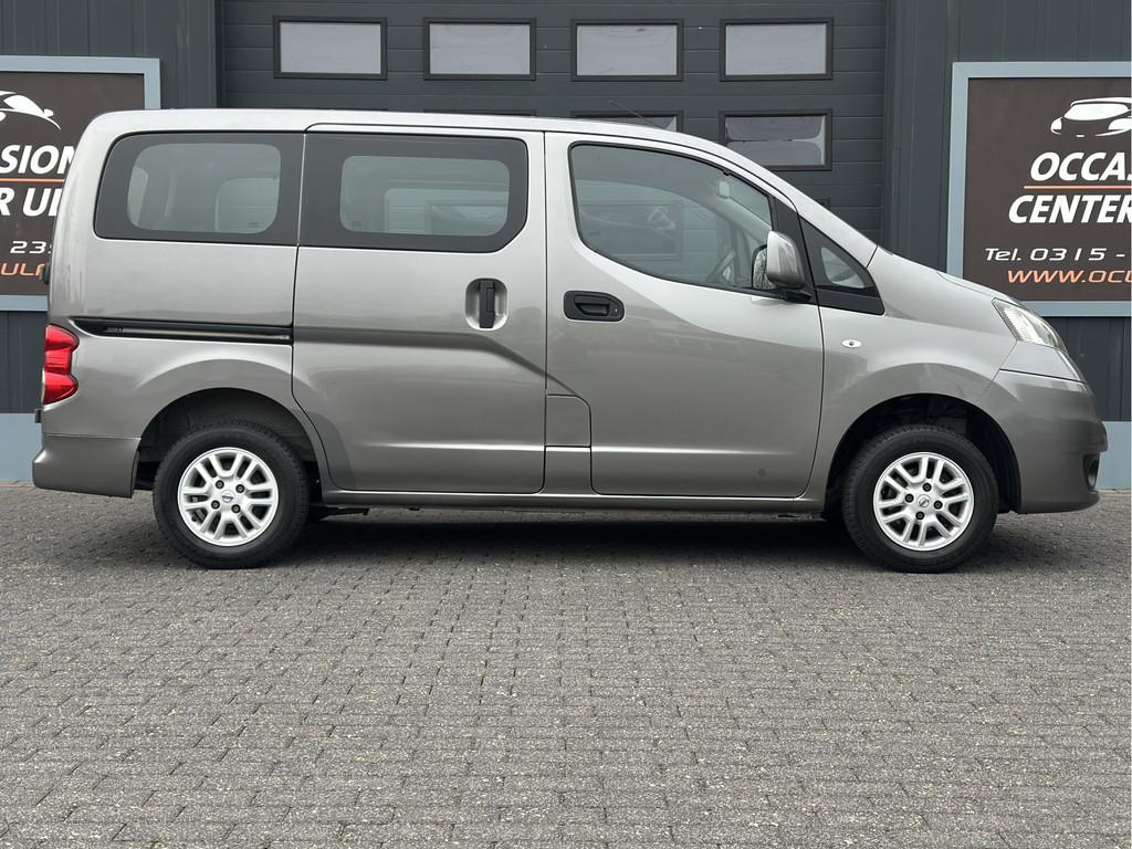 Nissan NV200 EVALIA 7 PERSOONS / AIRCO / LUXE UITVOERING ..., Stof, Gebruikt, Met garantie (alle), 7 stoelen
