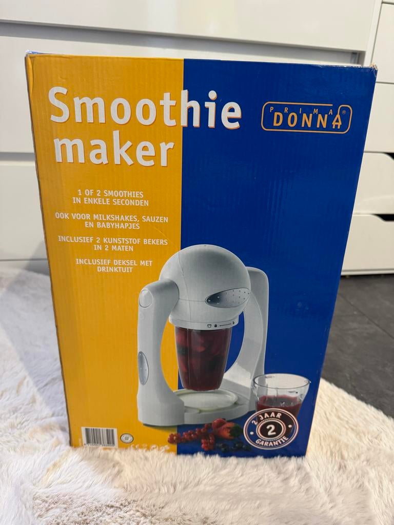 Prima Donna Smoothiemaker - Nieuw in doos, Witgoed en Apparatuur, Blenders, Ophalen of Verzenden, Nieuw, Blender to go