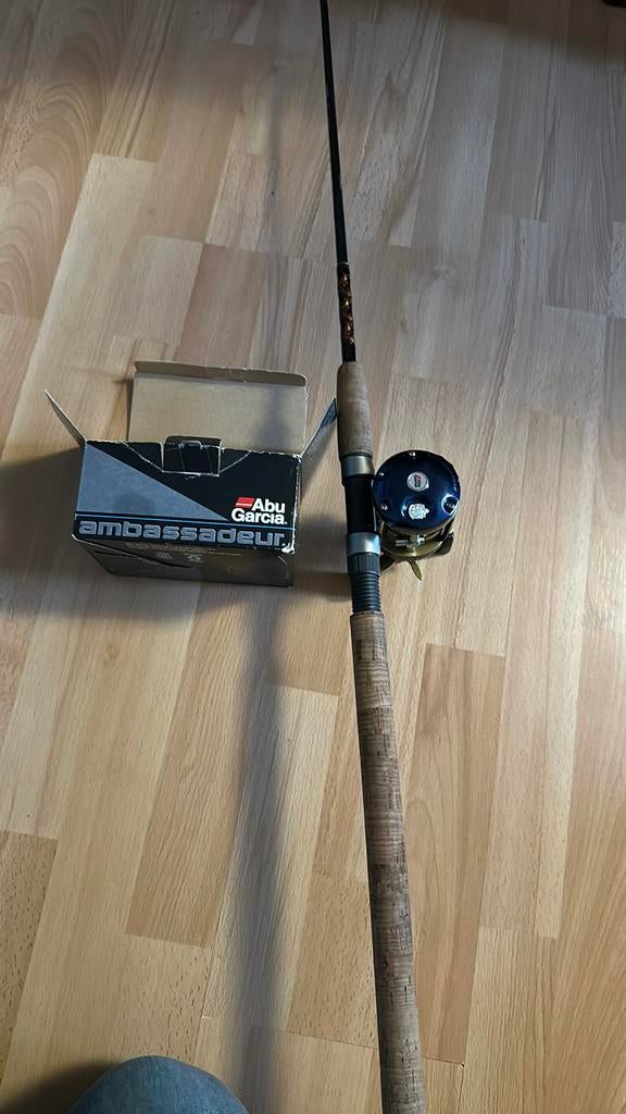 Abu Garcia C4 6601 en Shakespeare hengel, Watersport en Boten, Zo goed als nieuw