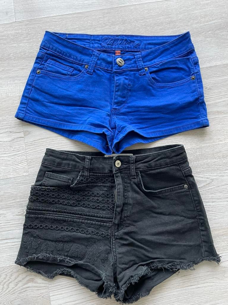 Frishbone short, Kort, Blauw, Nieuw, Ophalen of Verzenden