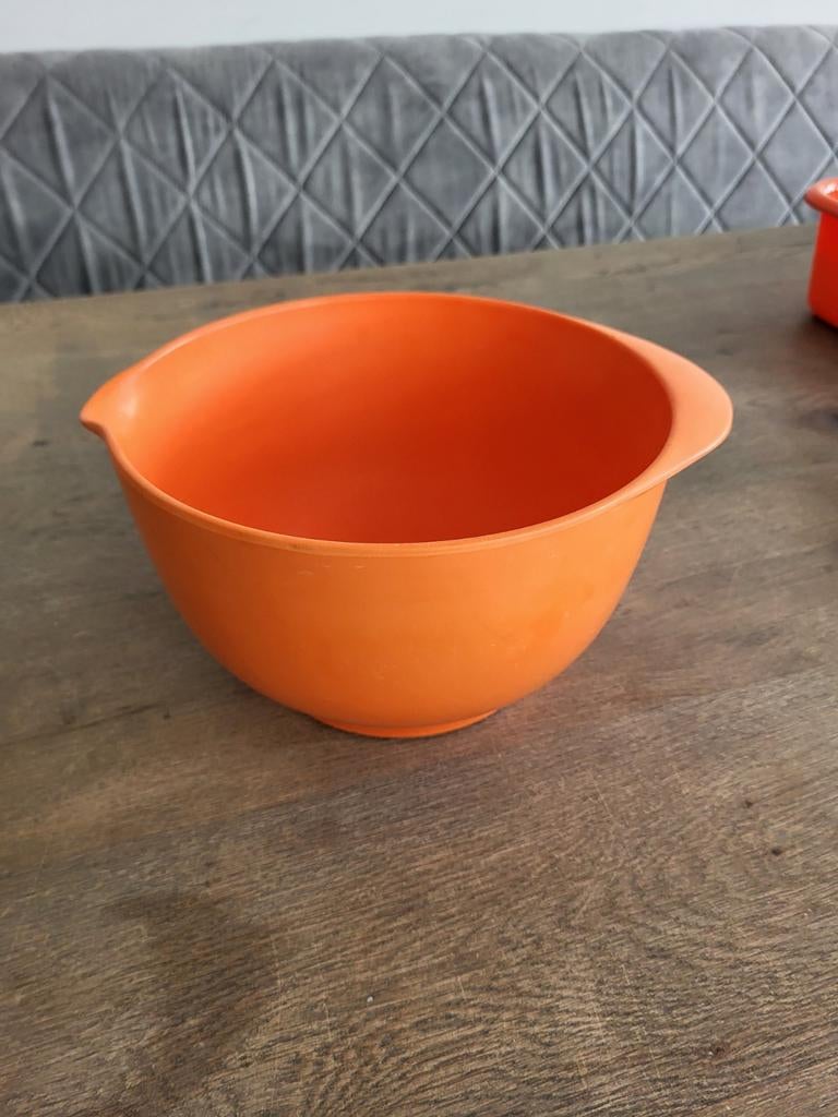 Mepal rosti vintage mengkom oranje, Huis en Inrichting, Keuken | Keukenbenodigdheden, Ophalen of Verzenden, Gebruikt