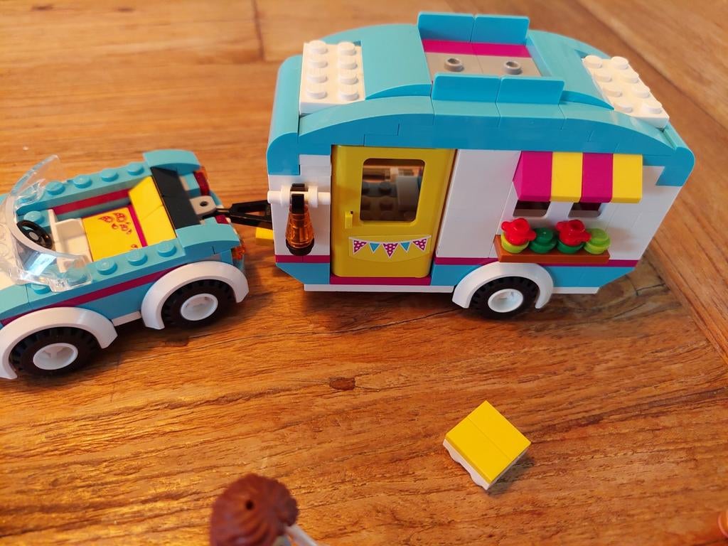 Lego friends caravan, Ophalen of Verzenden, Zo goed als nieuw