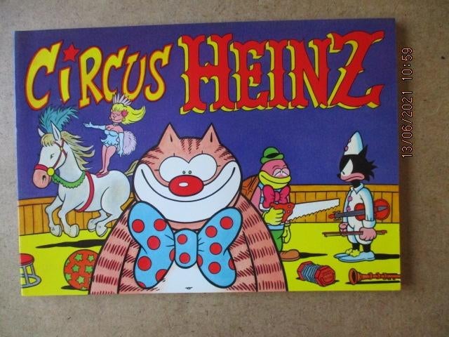 adv4342 heinz 8, Eén stripboek, Ophalen, Gelezen