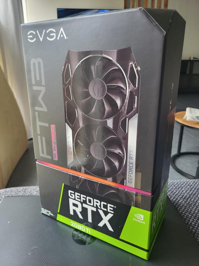EVGA FTW3 Ultra RTX 2080 Ti videokaart - Goede staat!, Computers en Software, Videokaarten, PCI-Express 3, Gebruikt, GDDR6, HDMI