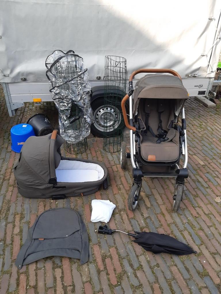 Mutsy Nio kinderwagen groen, Kinderen en Baby's, Kinderwagens en Combinaties, Ophalen, Gebruikt, Mutsy