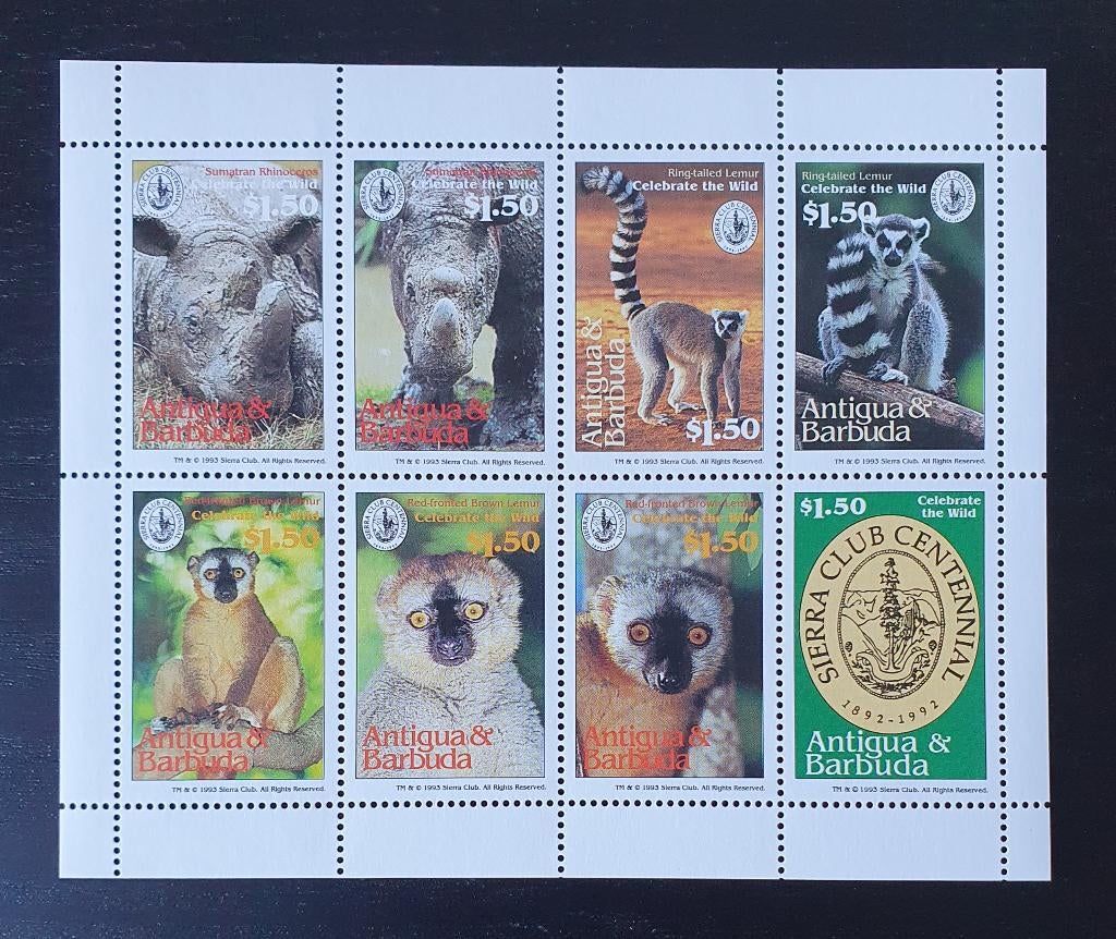 Antigua & Barbuda 1994 Dieren Michel 1941-1948 postfris, Verzenden, Postfris, Dier of Natuur