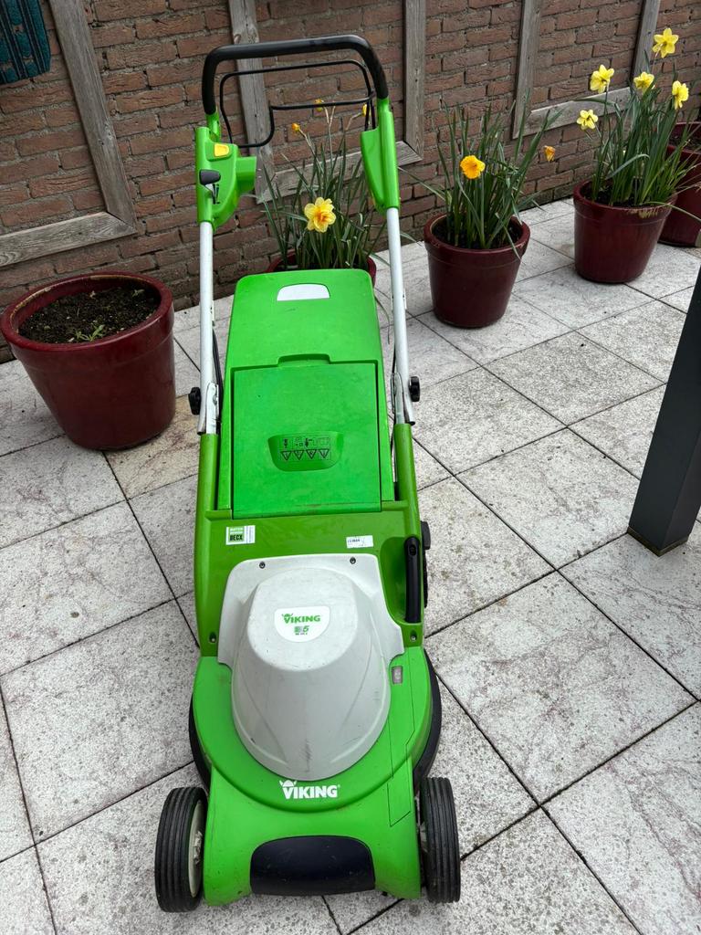 Elektrische grasmaaier Viking ME545V, Ophalen, Cirkelmaaier, Gebruikt, Elektrische grasmaaier