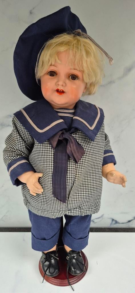 K&R Popje 46 cm celluloid, Verzamelen, Poppen, Ophalen of Verzenden, Pop