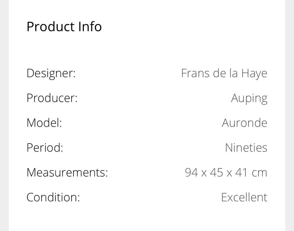 Dressboy Frans de la Haye voor Auping, Ophalen, Hout, Overige typen, Minder dan 100 cm