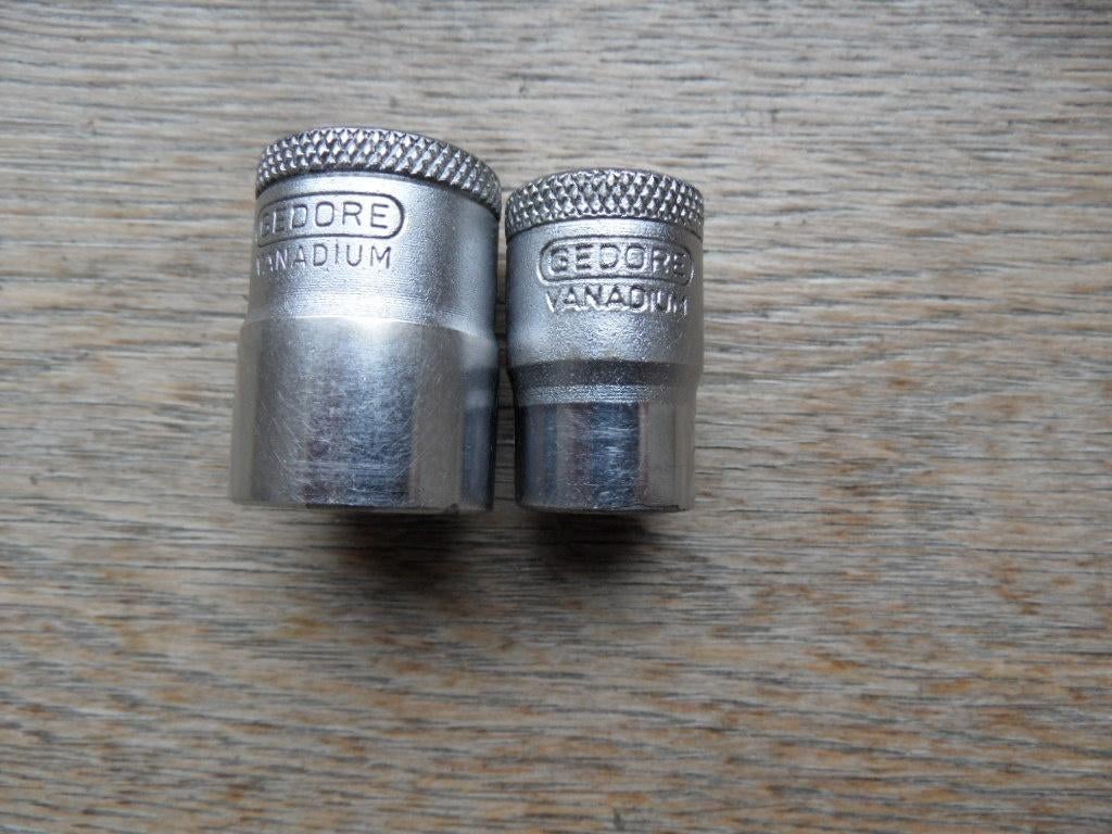 Gedore D30 dop 11 12 15 16 3/8 aandrijving 12 kant, Ophalen of Verzenden, Zo goed als nieuw