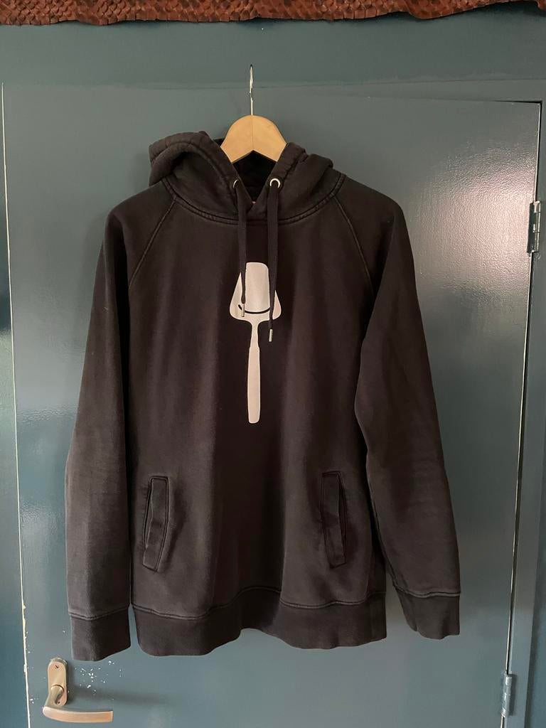 Okimono hoodie 'Say cheese' maat M, Ophalen of Verzenden, Gedragen, Maat 48/50 (M), Zwart