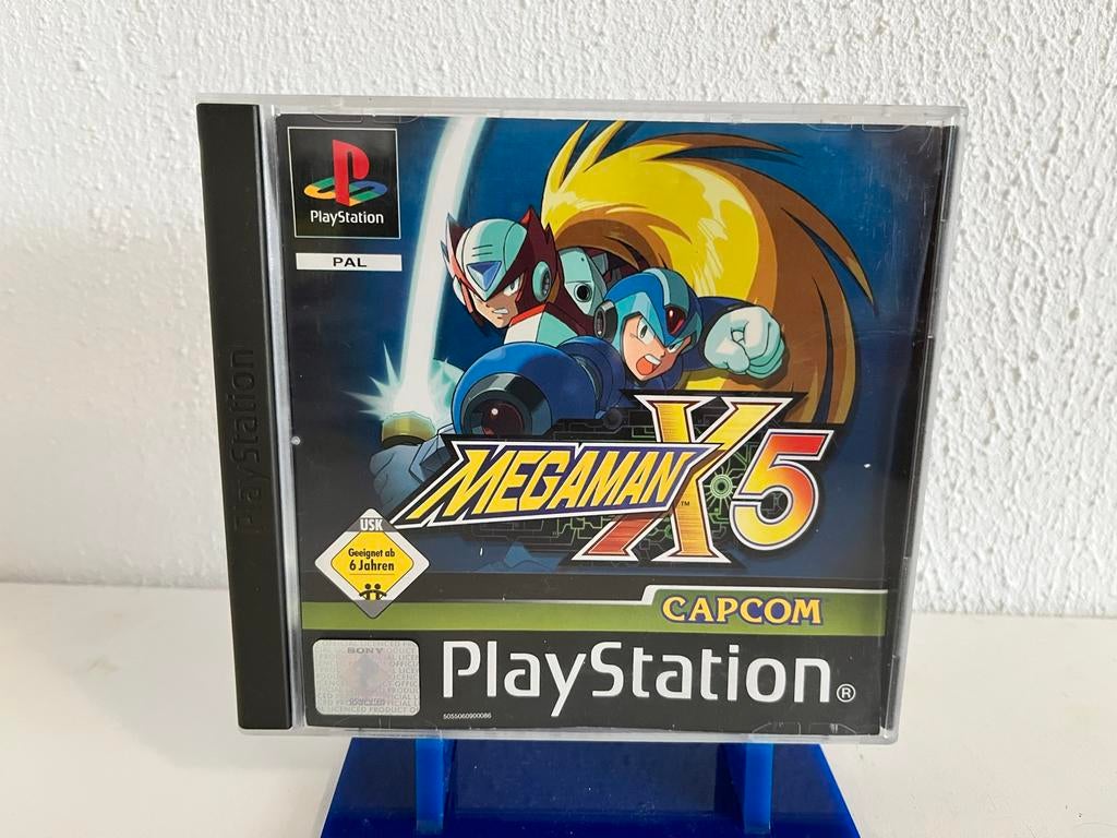 Mega Man X5 (PlayStation 1), Spelcomputers en Games, 1 speler, Ophalen of Verzenden, Zo goed als nieuw, Avontuur en Actie