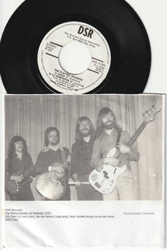 Waalwijk Playing Rockets -NEDERPOP SURF Once, La Comparsa e, Ophalen, Gebruikt