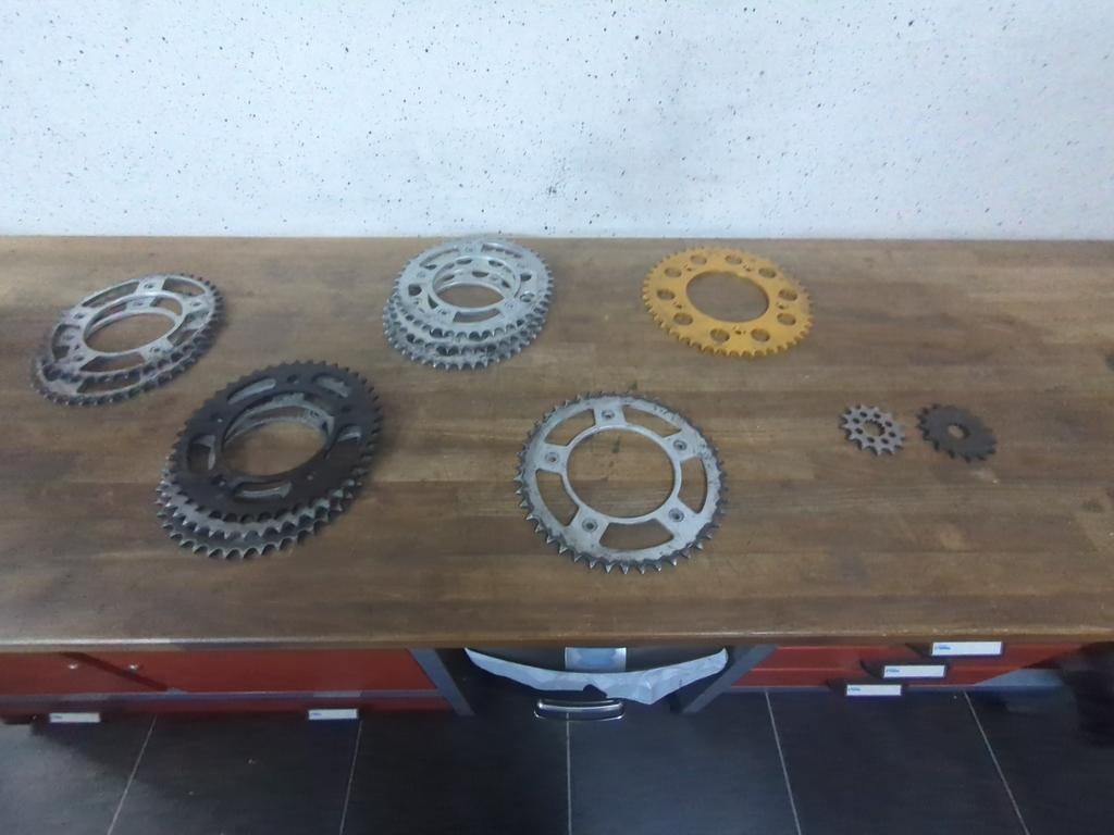 Aprilia RS250 tandwielen, Motoren, Ophalen, Gebruikt