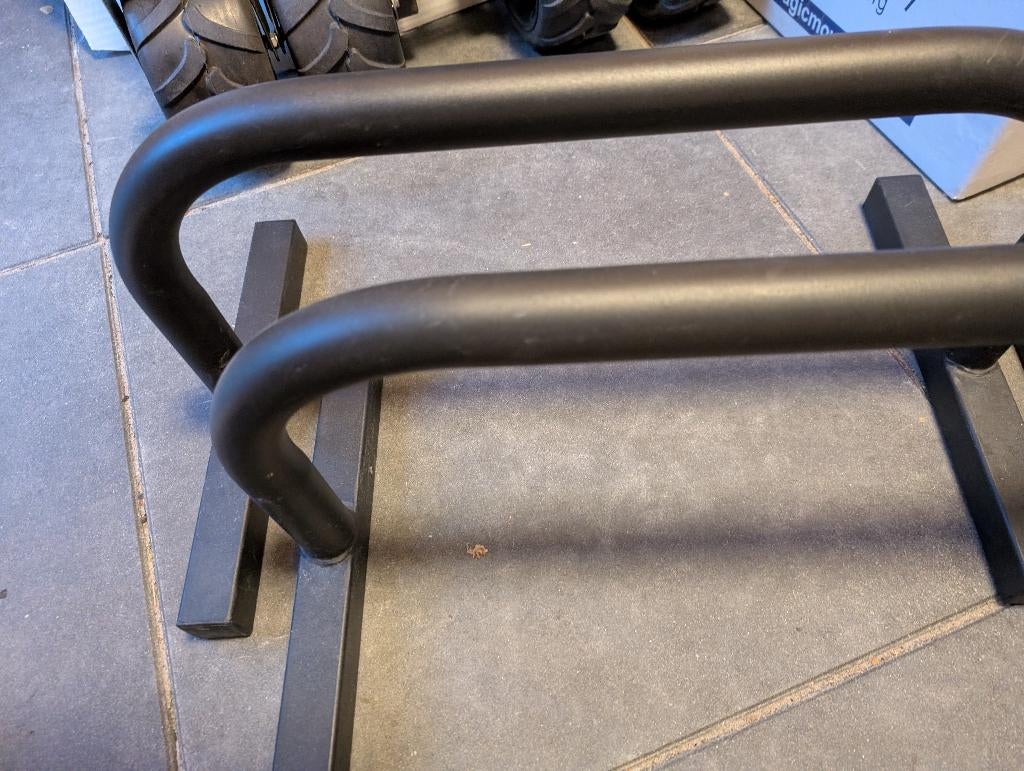 parallettes - van metaal, Ophalen of Verzenden, Zo goed als nieuw, Overige typen