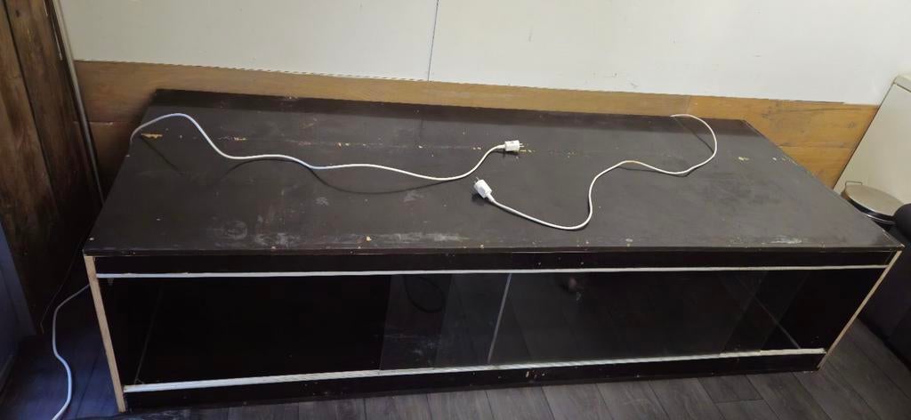 Groot terrarium netpython retic tijgerpython, Dieren en Toebehoren, Reptielen en Amfibieën | Toebehoren, Gebruikt, Terrarium of Paludarium