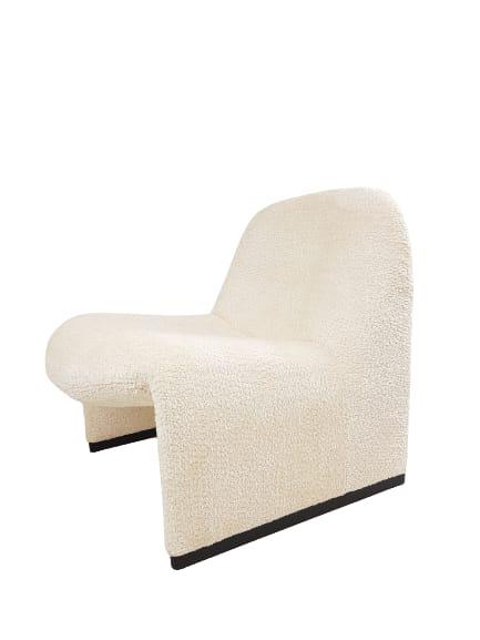 Artifort Alky nieuw bekleed creme boucle, Huis en Inrichting, Fauteuils, Ophalen of Verzenden, -, -, -