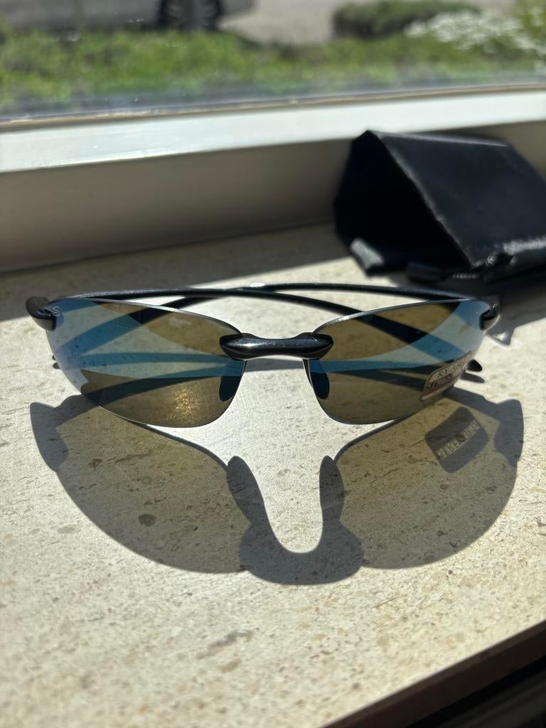 Serengeti Nuvola 8129 gepolariseerde sportzonnebril, Overige merken, Zonnebril, Zwart, Nieuw