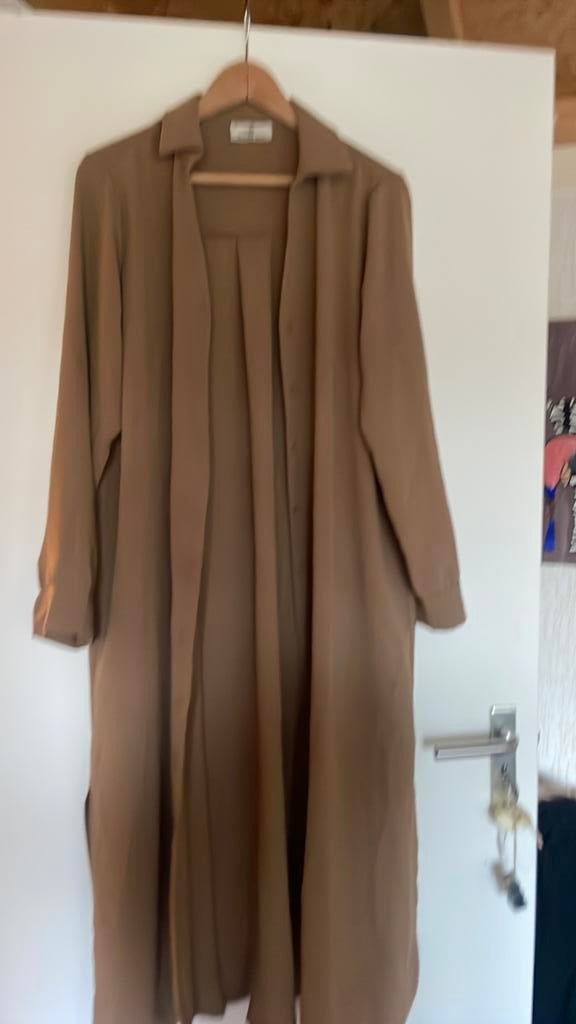 Jurk michael john xl, Bruin, Maat 46/48 (XL) of groter, Ophalen of Verzenden, Zo goed als nieuw