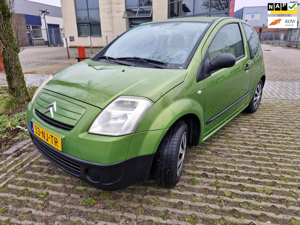 Citroen C2 1.4i Ligne Prestige Bj.2003 Kmst.127032 met APK t, Voorwielaandrijving, 4 stoelen, Origineel Nederlands, Handgeschakeld