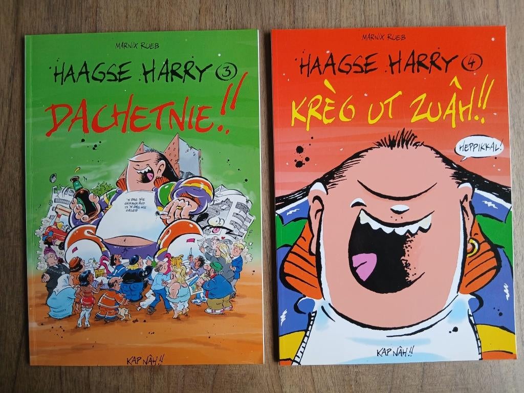 Haagse Harry deel 3 en 4 zgan, Boeken, Meerdere stripboeken, Ophalen of Verzenden, Zo goed als nieuw
