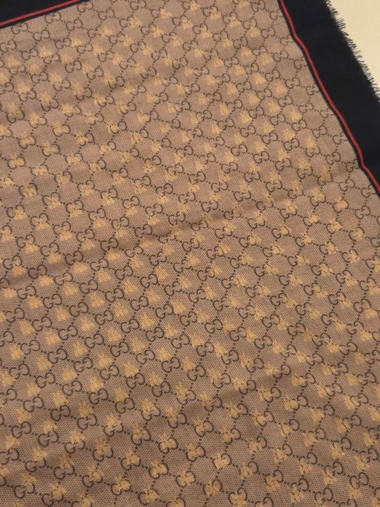 Originele Gucci, Kleding | Dames, Mutsen, Sjaals en Handschoenen, Maat 46/48 (XL) of groter, Ophalen of Verzenden, Gucci, Sjaal
