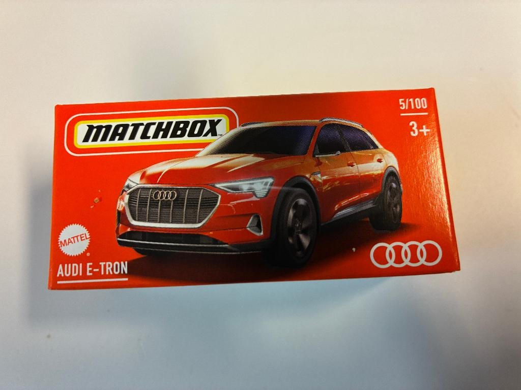 89893: Audi E-Tron - Matchbox, Nieuw, Ophalen of Verzenden, Gondel 1, 1186MJ Amstelveen, Service.nl@mattel.com
