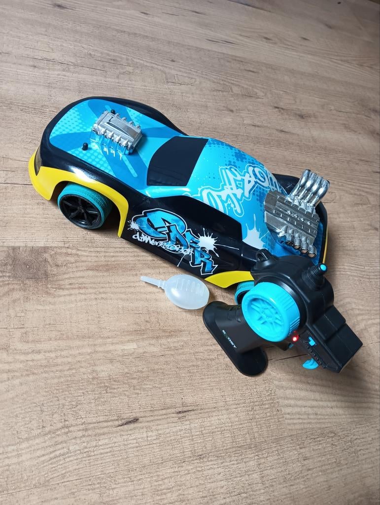 Afstandsbestuurbare Streetcar met Waterdamp Uitlaat, Gebruikt, Auto onroad, Overige schalen, Ophalen