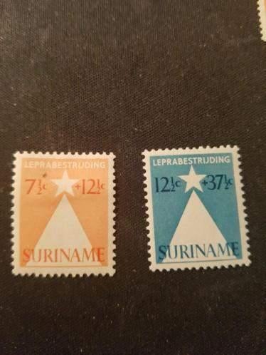 @@ Suriname 247-248 postfris of ongebruikt @@, Verzenden, Postfris