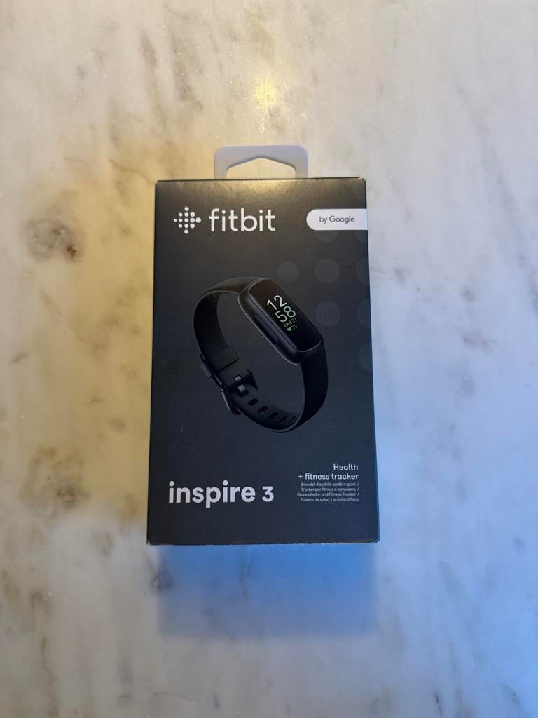 Fitbit Inspire 3 - Nieuw in doos, Ophalen of Verzenden, Waterdicht, Nieuw, Zwart