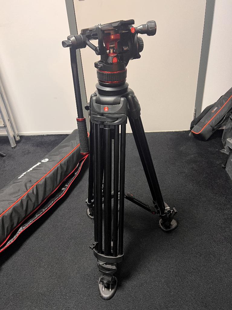Manfrotto Nitrotech 612 Video Statief, Audio, Tv en Foto, Ophalen of Verzenden, Zo goed als nieuw, Video