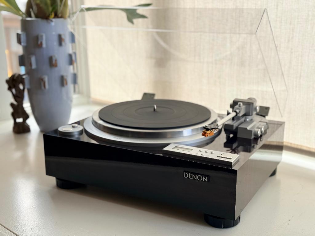 Denon DP-59L superstaat!, Ophalen of Verzenden, Zo goed als nieuw, Platenspeler, Overige merken