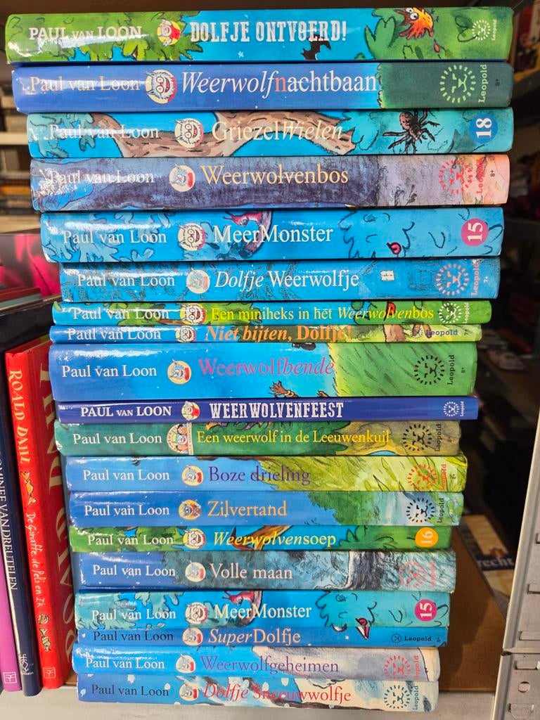 19x boeken - Dolfje Weerwolfje, Boeken, Ophalen of Verzenden, Zo goed als nieuw