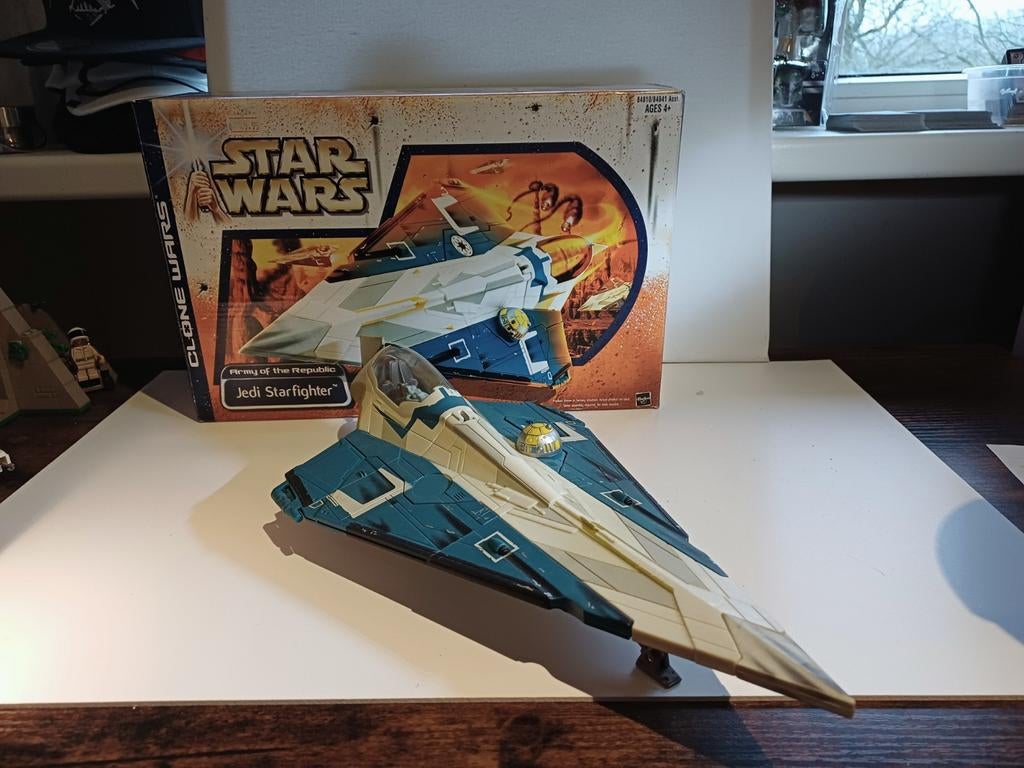 Star Wars TCW Jedi Starfighter, Ophalen of Verzenden, Actiefiguurtje