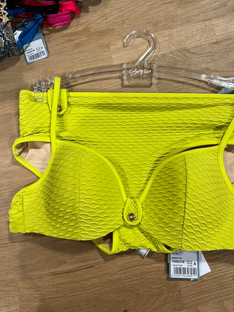 Marie Jo bikini top 80A 80B slip 38 NIEUW!! Set nu €47.50, Ophalen of Verzenden, Nieuw, Bikini