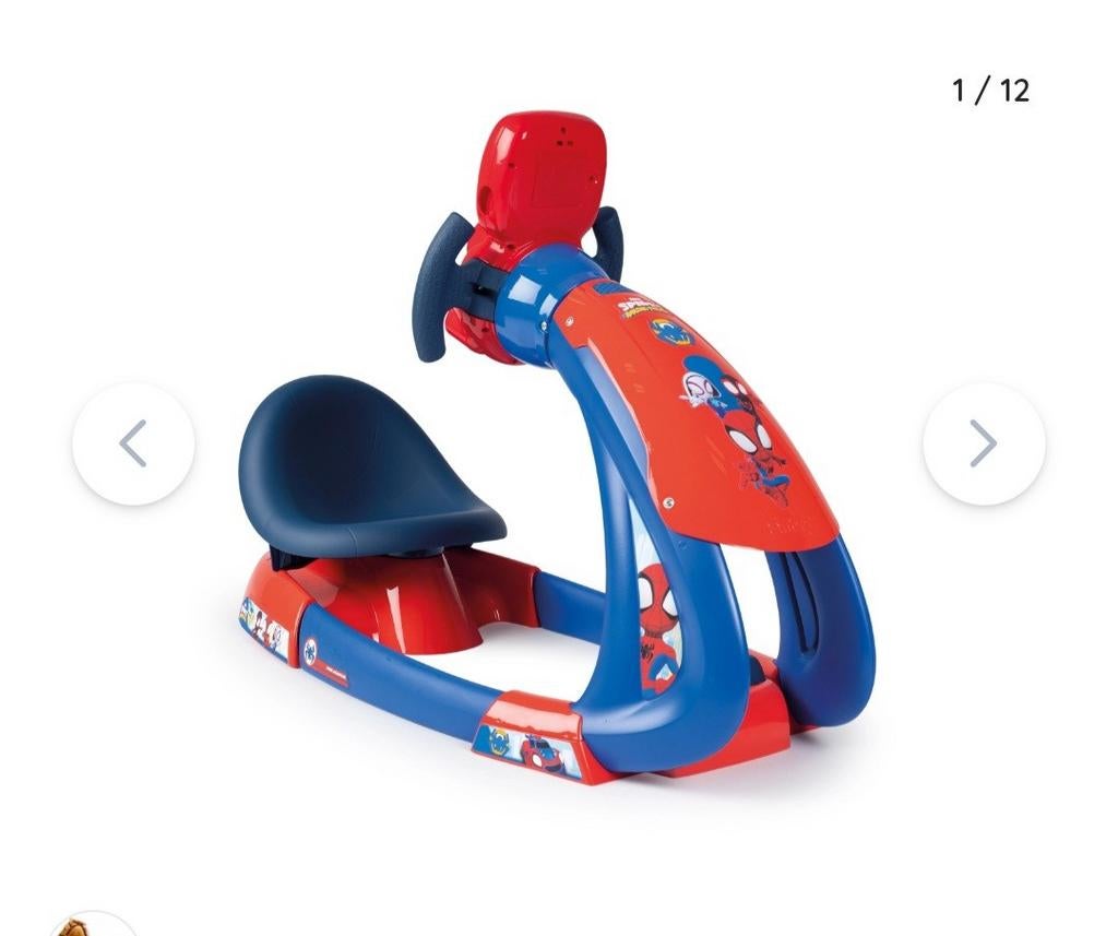 Race Simulator Spiderman - Zo goed als nieuw, Ophalen of Verzenden