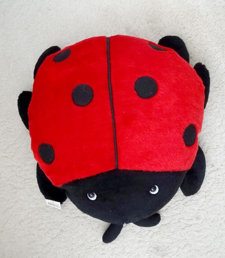 Draagbaar lieveheersbeestje kussen, schattig, warm, pluche, afneembaar