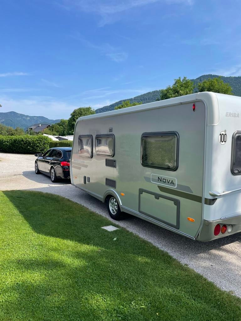 Eriba Nova 465, Vast bed, Rondzit, Particulier, Schokbreker