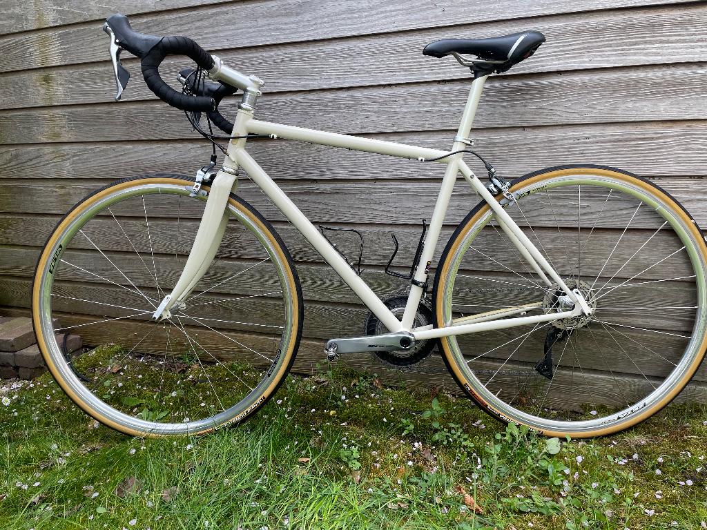 Racefiets Genesis Equilibrium (UK), staal, allrounder, Fietsen en Brommers, 28 inch, Staal, 49 tot 53 cm, Zo goed als nieuw