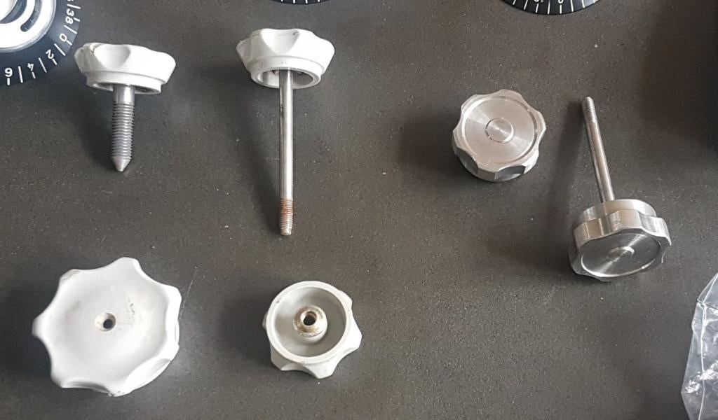 Nieuw mes Berkel 836 snijmachine knoppen enz., Antiek en Kunst, Ophalen of Verzenden