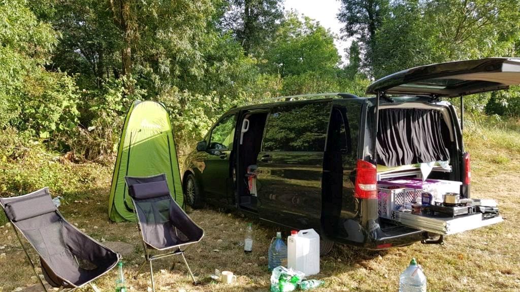 Bed voor Mercedes V-klasse of Vito, Caravans en Kamperen, Ophalen, Gebruikt