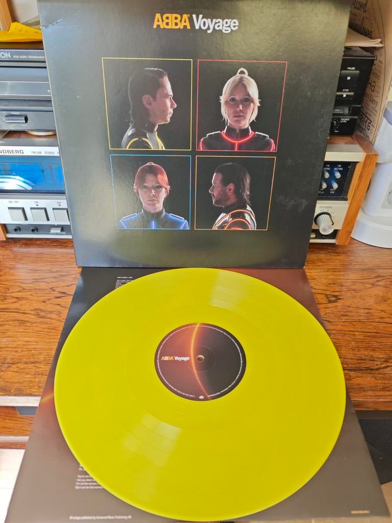ABBA Voyage gele vinyl LP, Ophalen of Verzenden