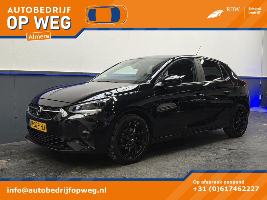 Opel Corsa 1.2 Edition VOL OPTIES! Camera, stuur- en stoelve, Euro 6, 1199 cc, Zwart, Origineel Nederlands