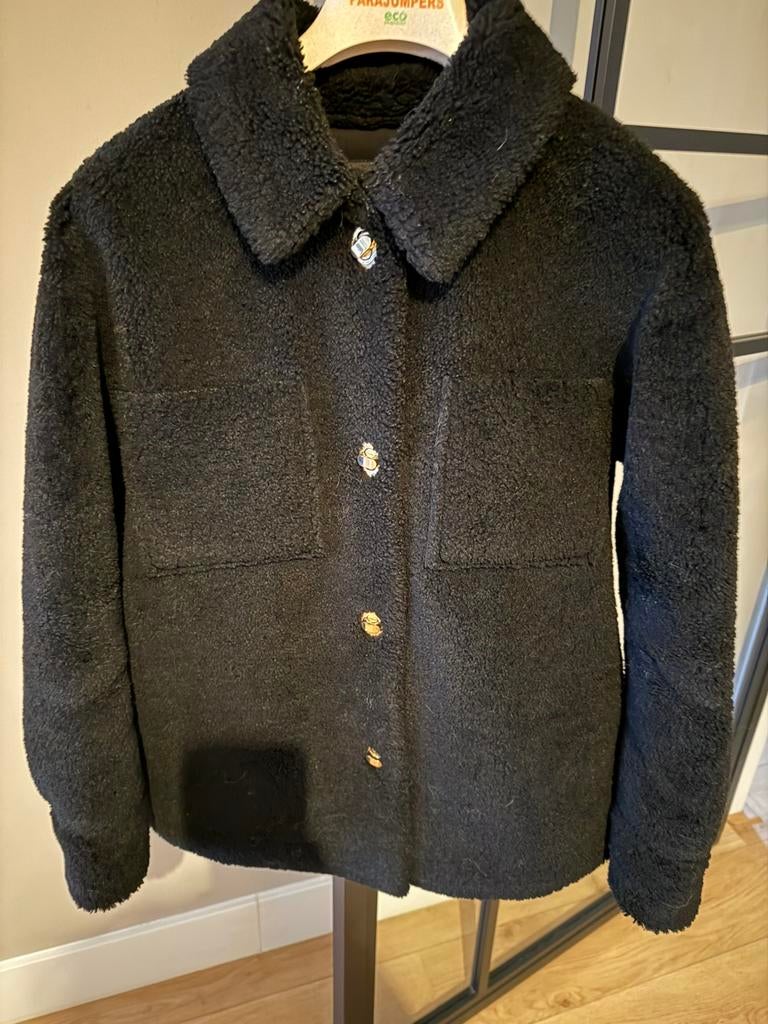 Jas van maje, Ophalen of Verzenden, Gedragen, Maat 38/40 (M), Zwart