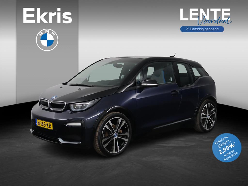 BMW i3 S Executive Edition 120Ah 42 kWh | voorstoelen verwar, Met garantie (alle), 258 min, Origineel Nederlands, Grijs