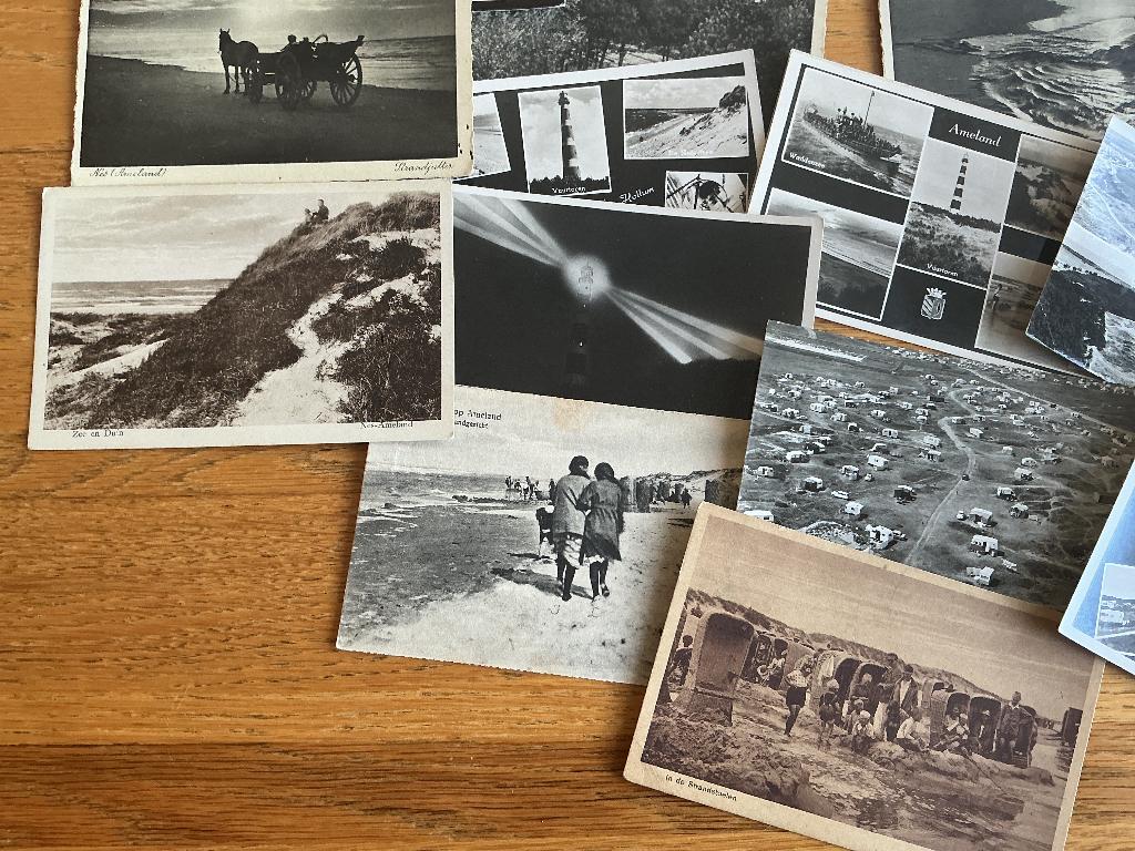 Nes Ameland 31 x, Verzenden, 1940 tot 1960, Gelopen, Waddeneilanden
