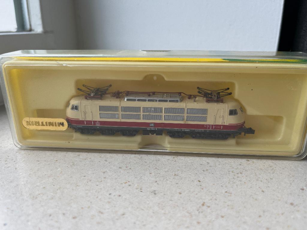 Minitrix N 2057 E-Locomotief.zie omschrijving, Trix, Ophalen of Verzenden, Zo goed als nieuw, Gelijkstroom