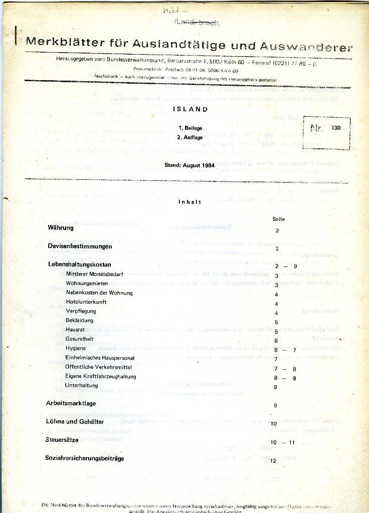 Island, Overige merken, Europa, Ophalen of Verzenden, Zo goed als nieuw